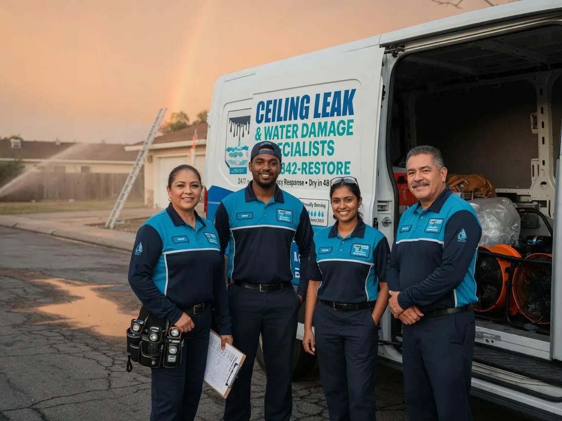 Ceiling Leak Cleanup company in Douglas, MA